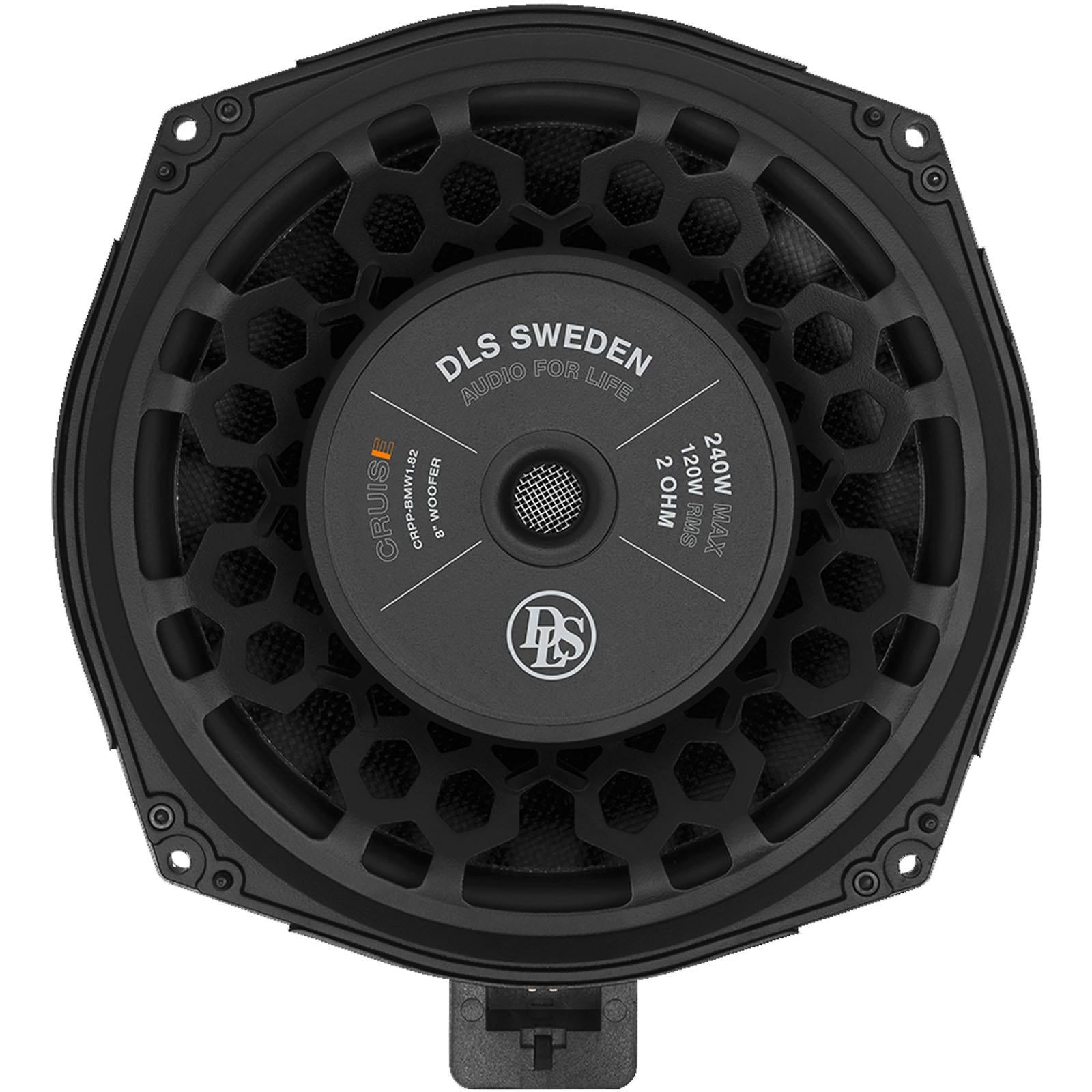 DLS CRPP‑BMW1.82 - BMW 8 series 19 On 8" 20cm 480 Watts Underseat Car Subwoofer