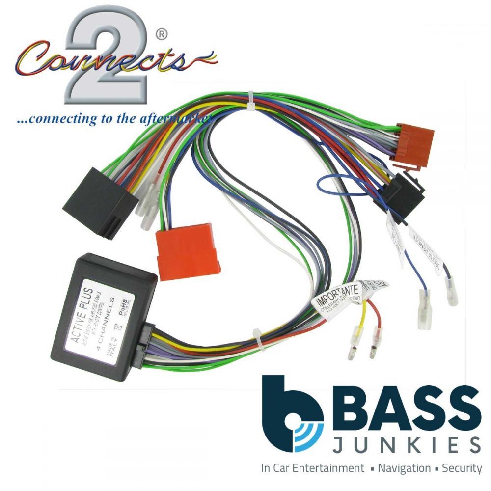 Connects2 CT53-AU04 - AUDI Car Stereo Fully Amplified BOSE Active Bypass Lead