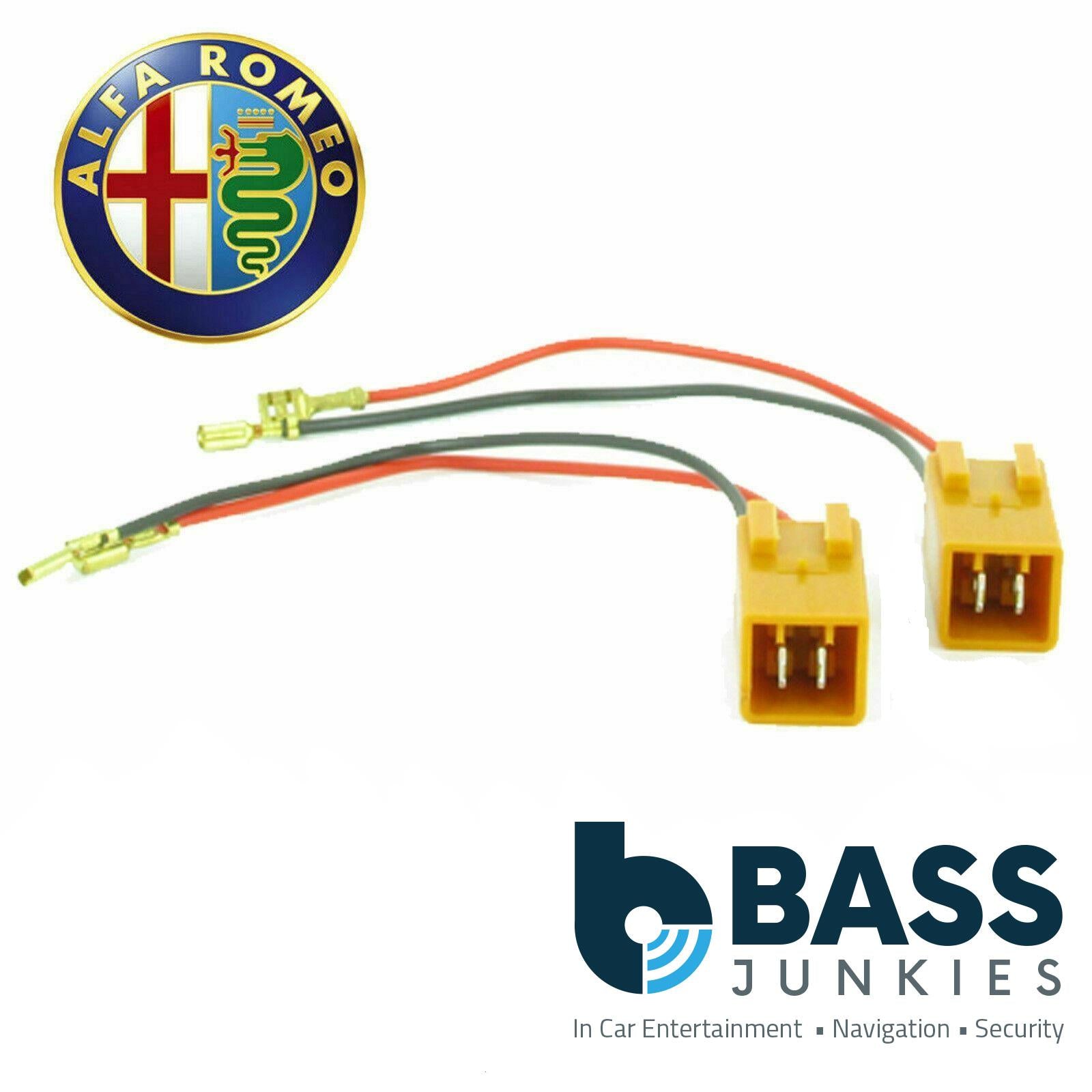Connects2 CT55-AR01 - ALFA ROMEO 155 1993-1998 Car Speaker Adaptor Plug Lead Connectors