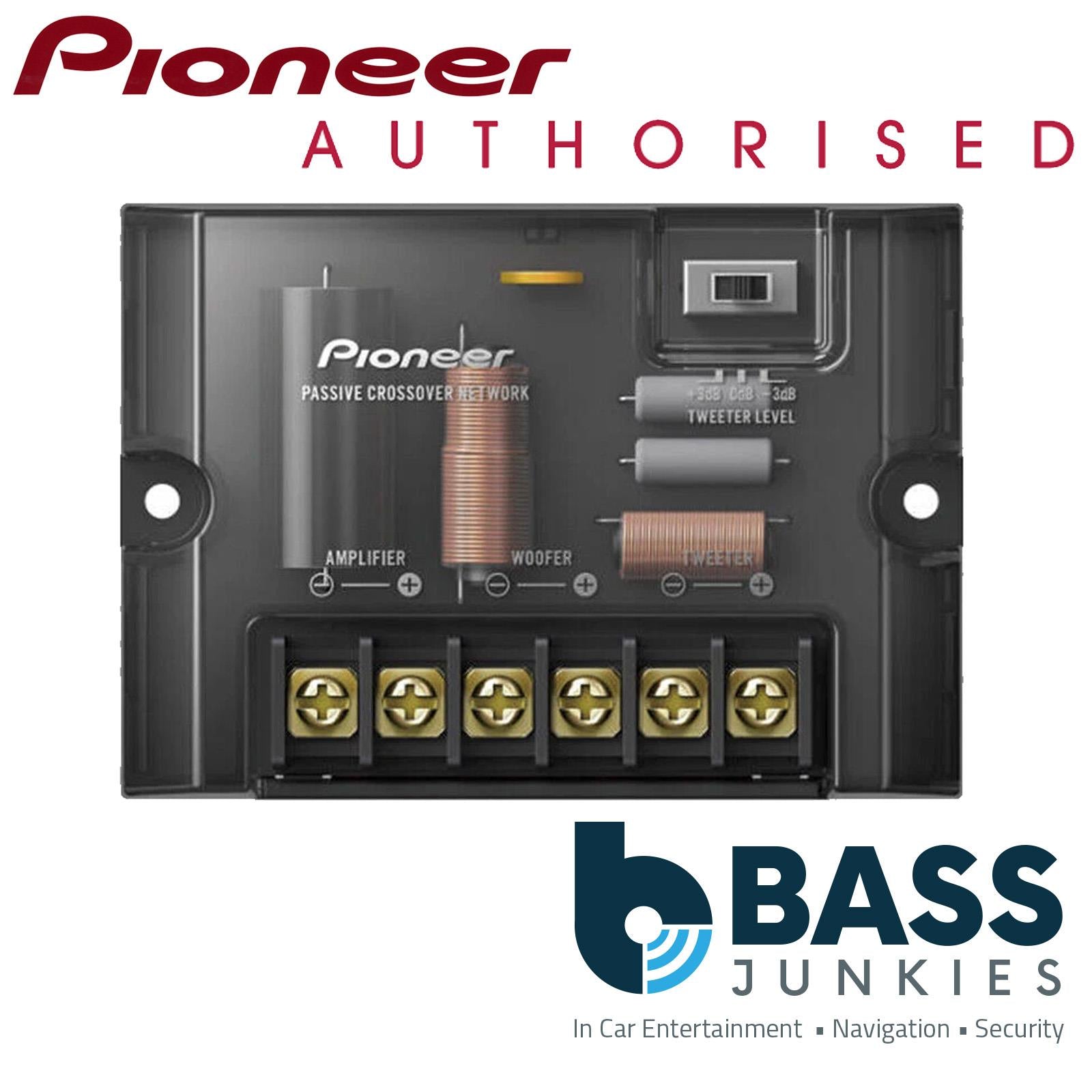 Pioneer TS-Z65CH - 660 Watts 6.5" 17cm Hi Res Audio 2 Way Component Kit Car Door Speakers
