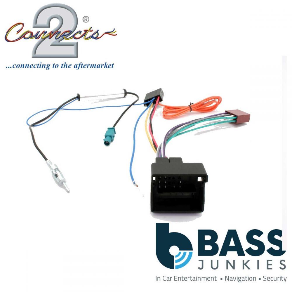 Connects2 CT20CT03 - CITROEN Varied Vehicle (DIN Aerial) Car Stereo Radio ISO Harness Adaptor Wiring