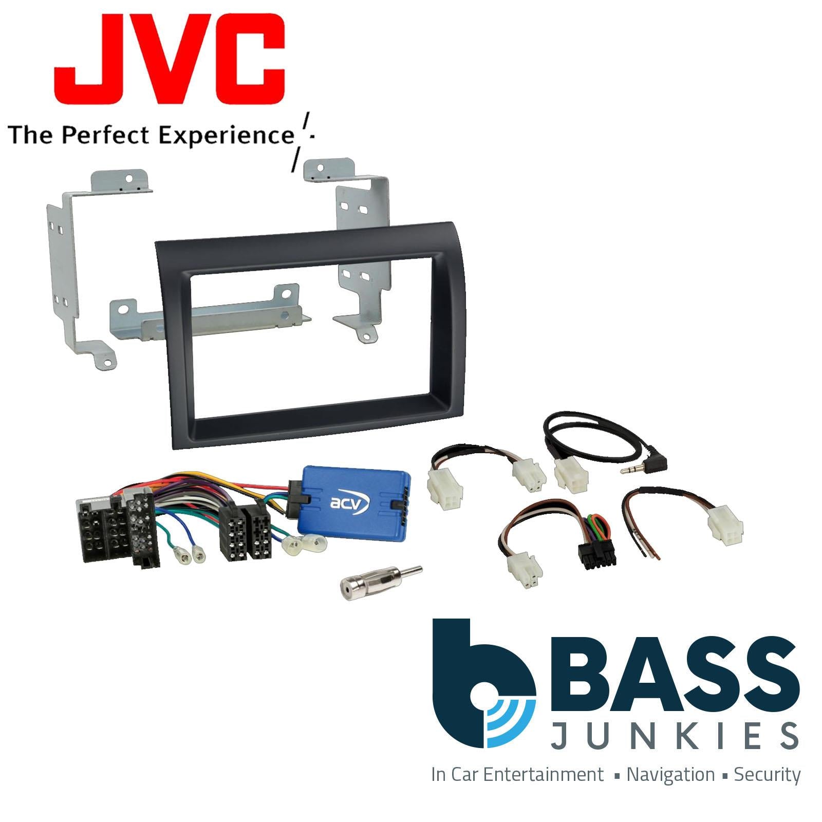 Double Din Car Radio Stereo Full Fitting Kit for Opel Movano Electrik  21-24