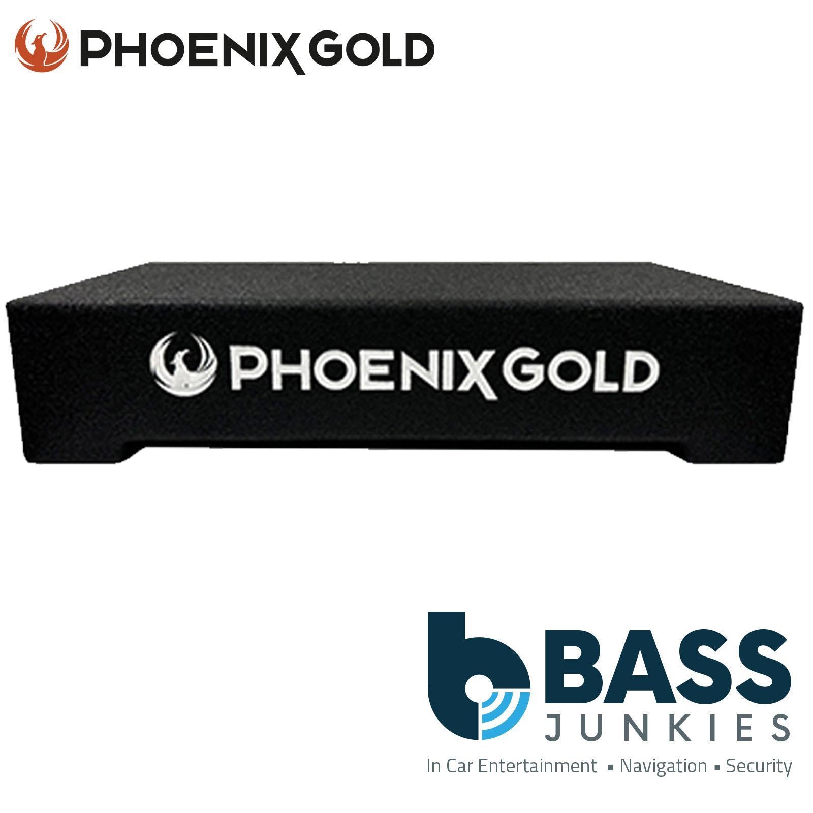 Phoenix Gold ZX210PBS - Dual 10” 700 Watts Slim Passive Car Subwoofer Bass Boxox