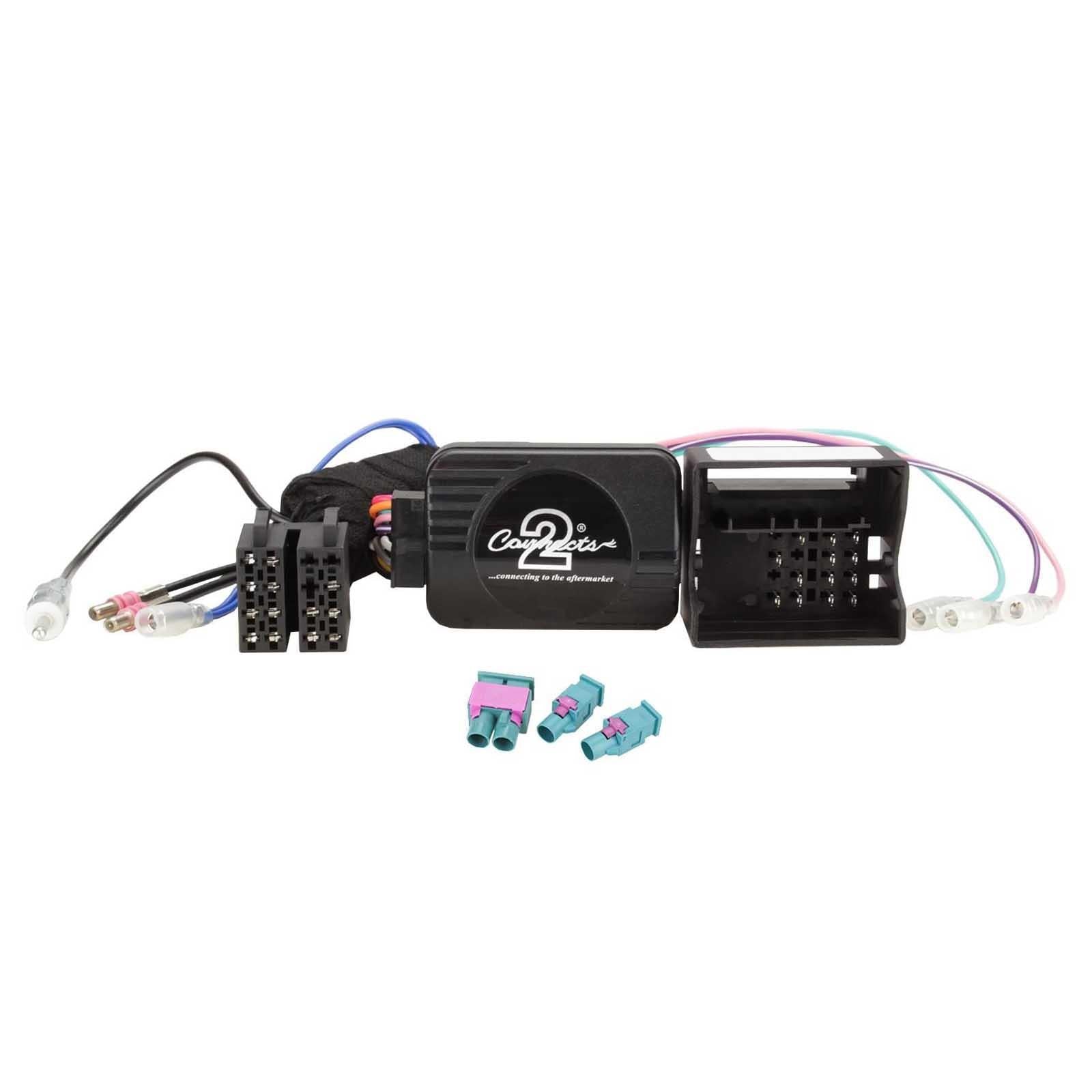 Connects2 CTSVW017.2 - VW Amarok Passat Golf Transporter Tiguan Touareg Scirocco Polo Steering Wheel Interface Kit