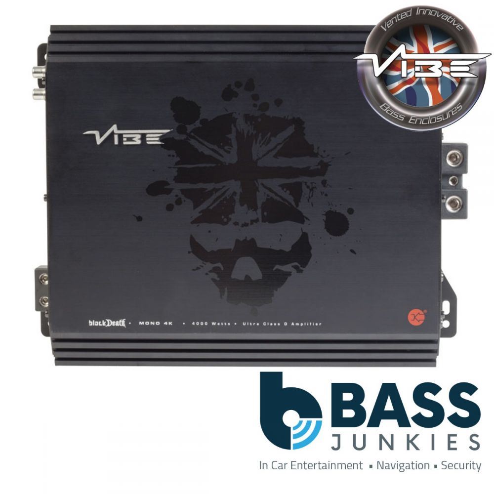 Vibe BlackDeath M4K-V6 4000 Watts Ultra Class D Car Amp Amplifier