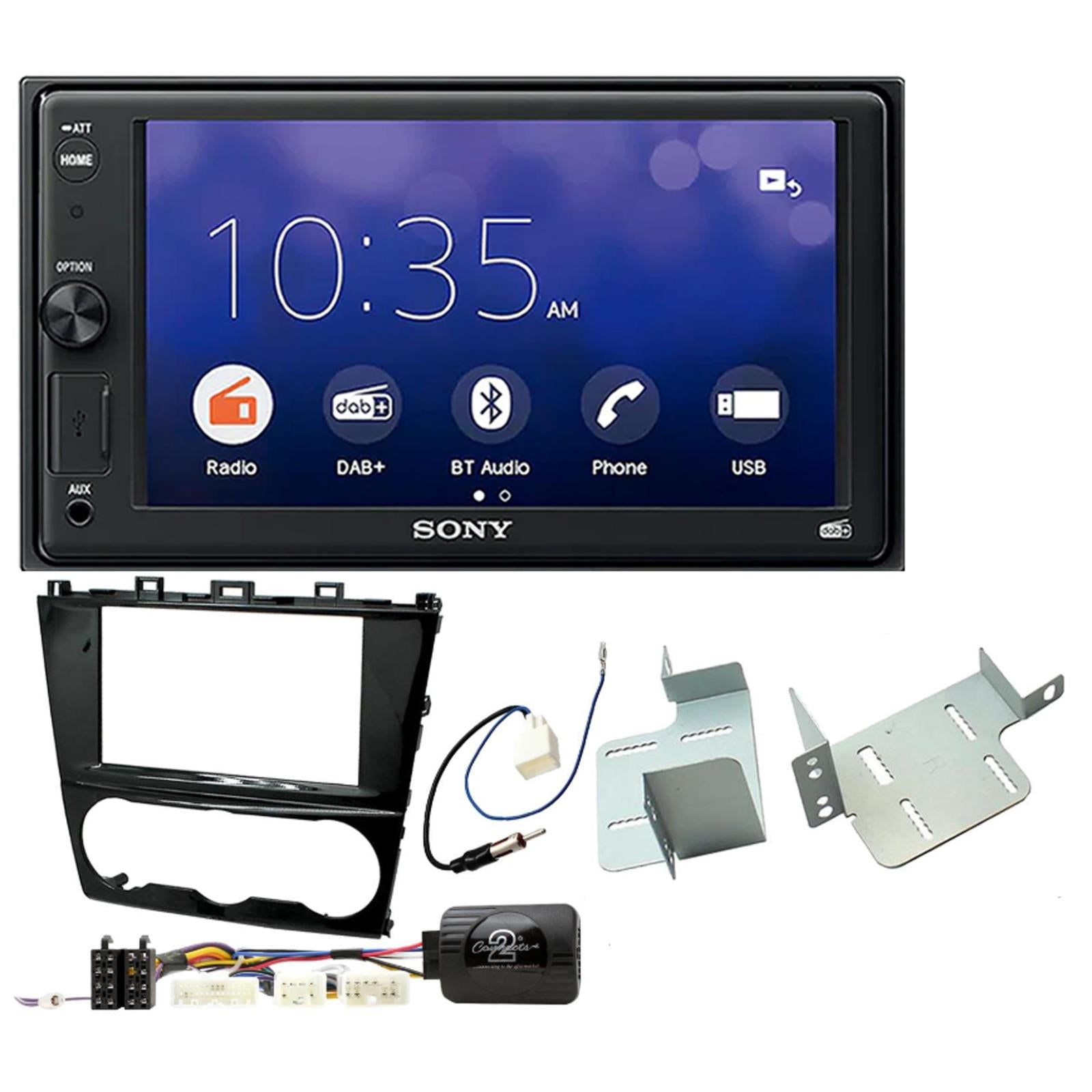 Sony 6.2" Screen Bluetooth|DAB Double Din + Fitting Kit - to fit Subaru Forester 2013-18 | Subaru Impreza 2011-16 | Subaru XV 2013-18