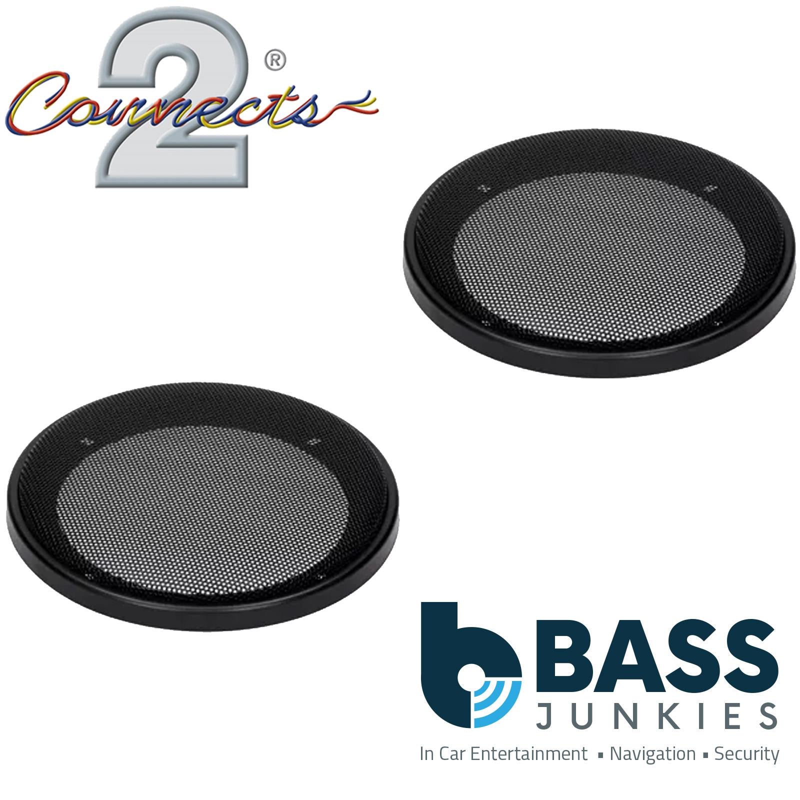 Connects2 CT25UV05 - 130mm 5.25" 13cm Car Speaker Replacement Grilles (Pair)