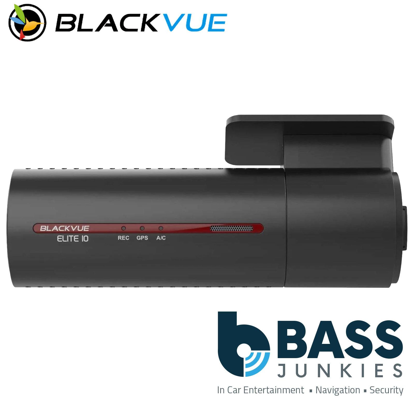 BlackVue Elite 10 - 1 Channel Black 256GB 4K HDR Front GPS Wifi Car Dash Camera