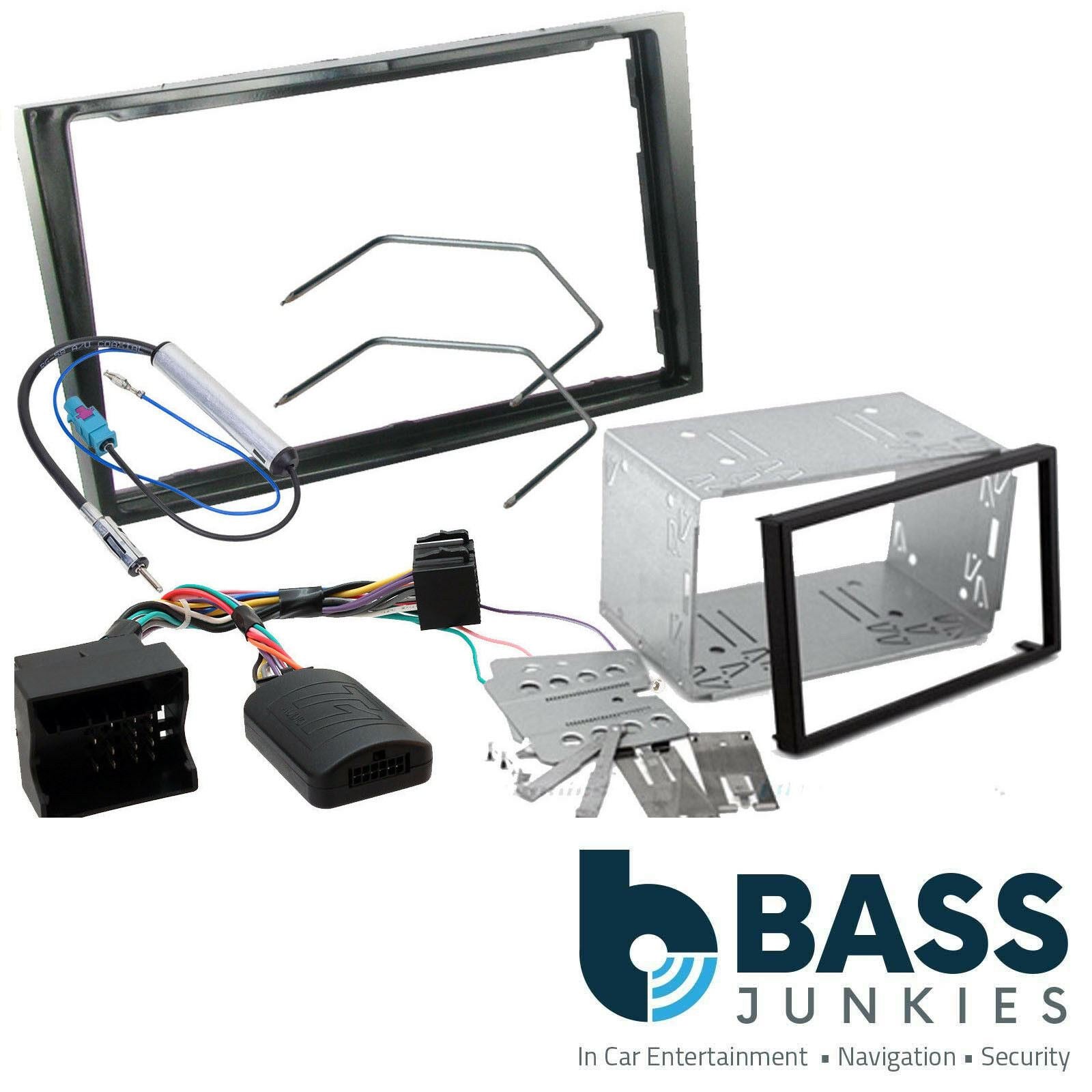 Vauxhall Corsa D Pre Facelift Double Din Fascia Steering Wheel Interface CTKVX11