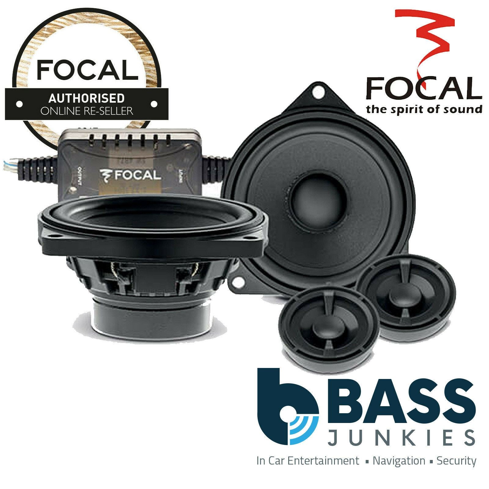 Focal ISBMW-100L BMW 1-Series E81 E82-E87 E88 Factory Fit Front Door Car Speaker