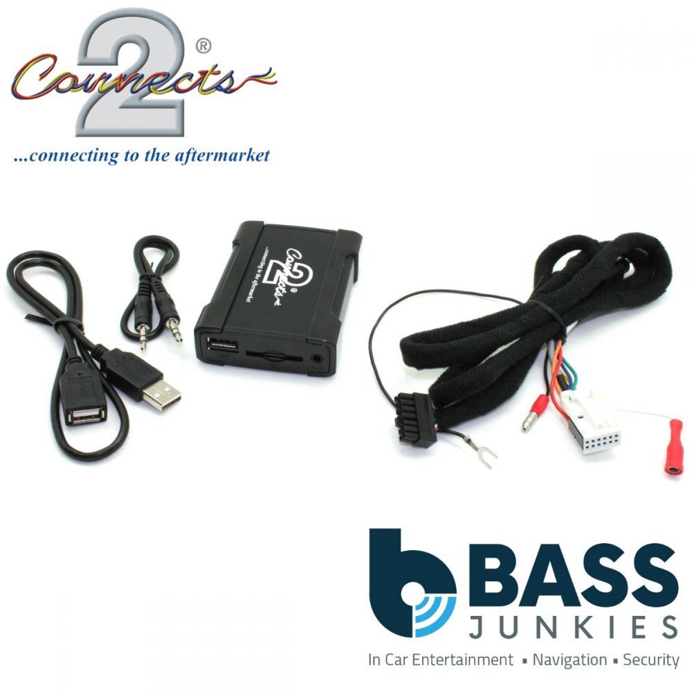 Connects2 CTASKUSB003 Skoda Fabia Octavia Roomster Superb Car USB SD AUX Interface Adapter