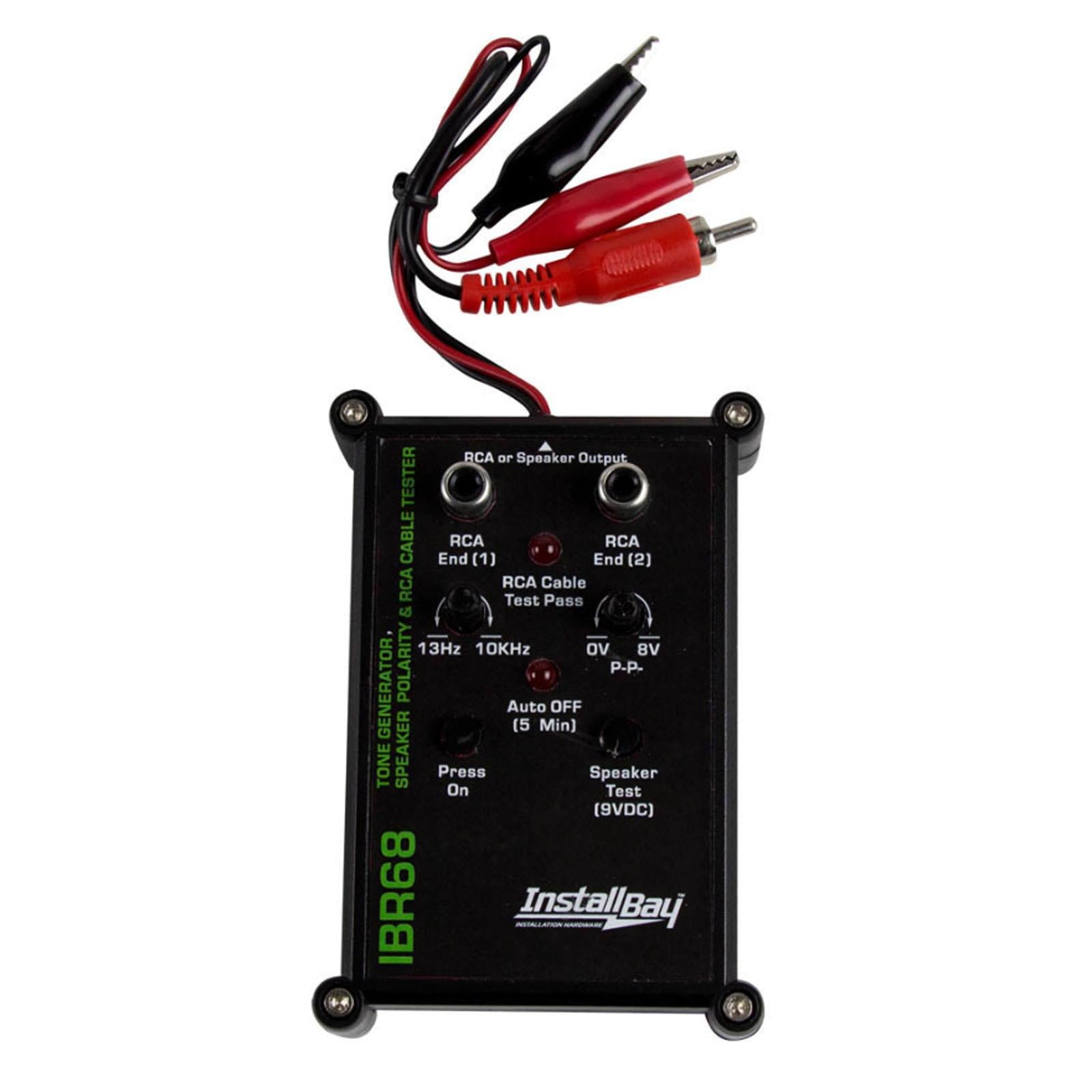 IBR68 Universal All In One Tester & Tone Generator - Speaker & RCA Tester