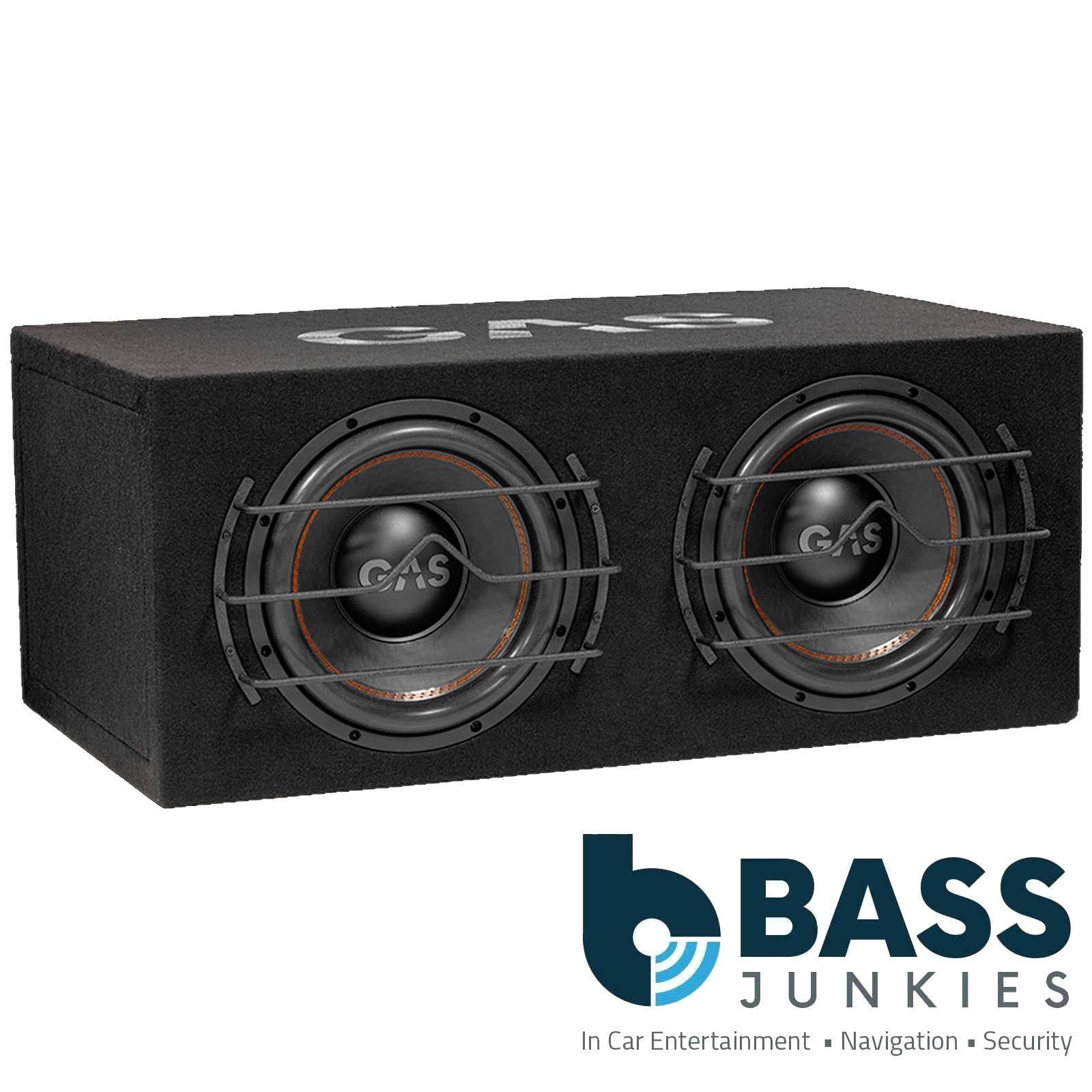 Gas MAD B1-212 - 3400 Watts 12 Inch 30cm Double Vented Enclosure Car Subwoofer