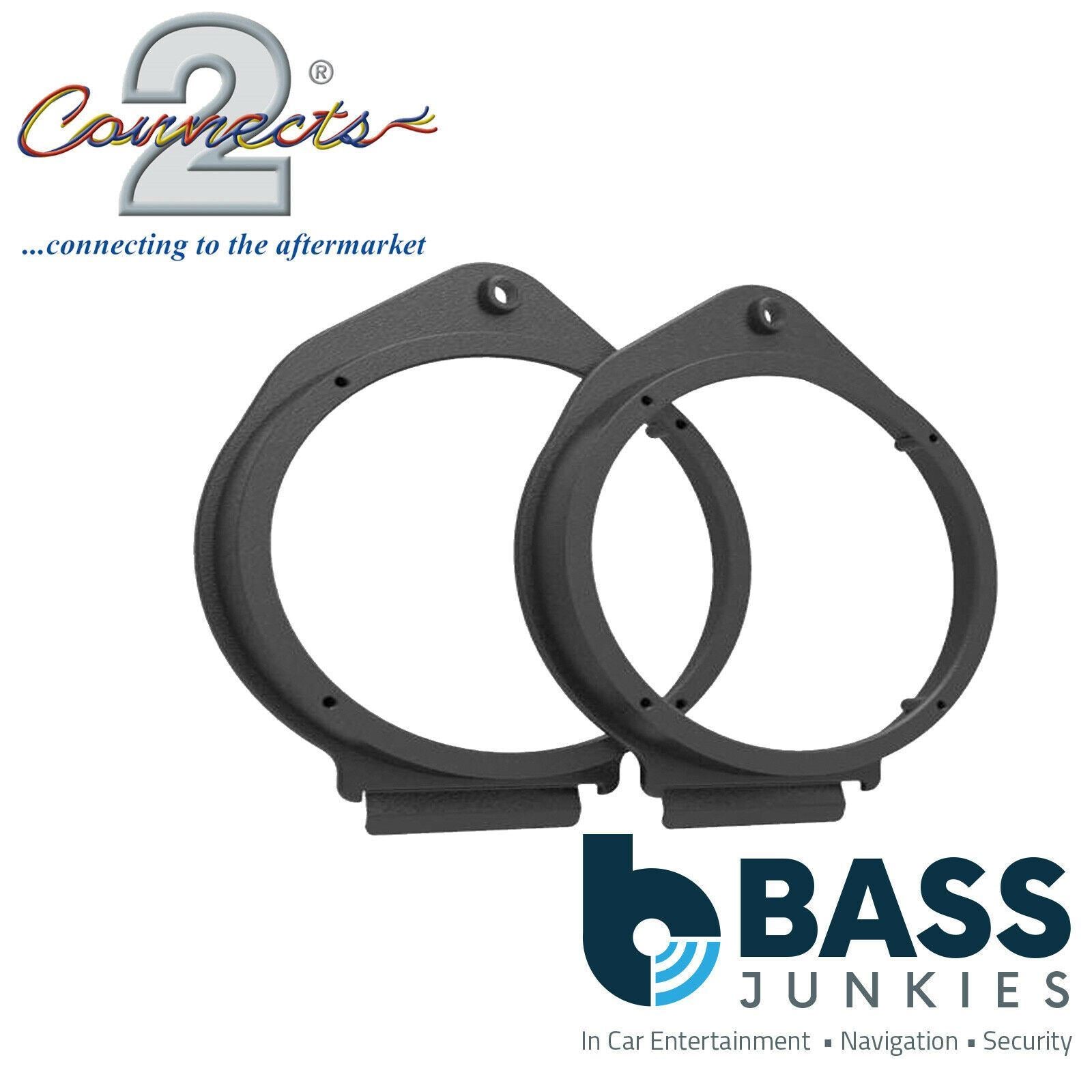 Brackets to fit 6.5" Speakers to a Chevrolet  Malibu 2008-2012 [Front or Rear Doors 165mm]