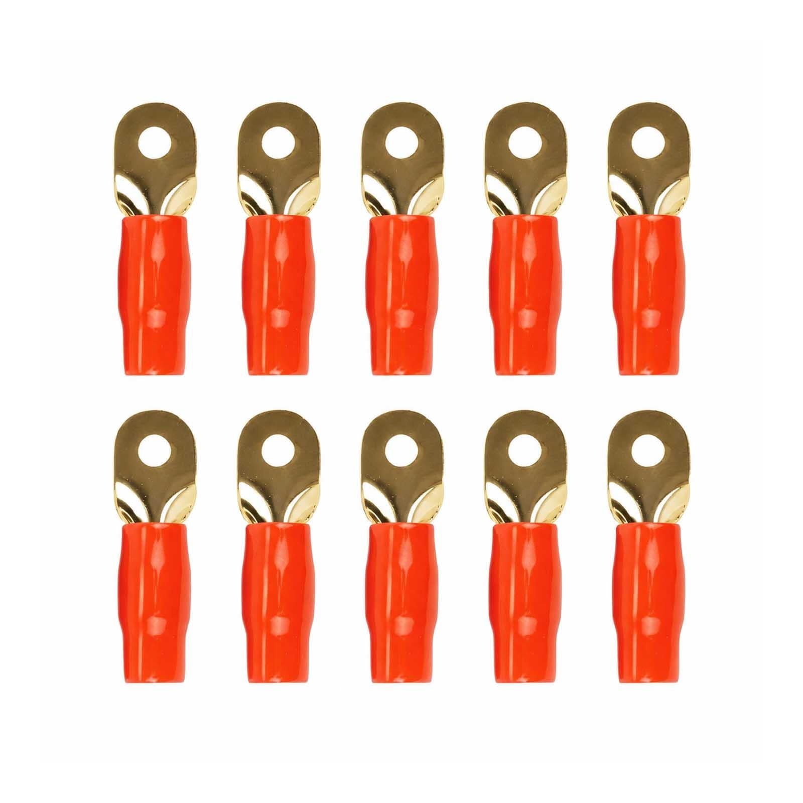 Stinger SPT5101R Shoc-Krome  0GA Power Ring 5/16 Red (Pack of 10)