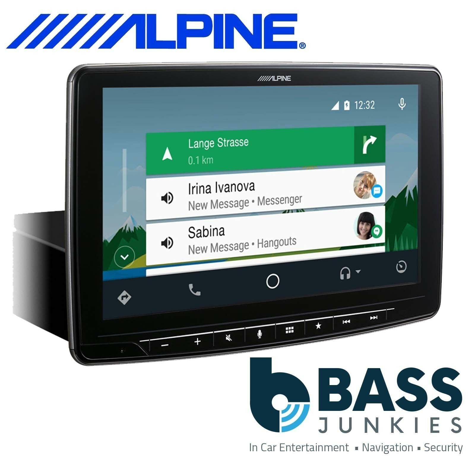 Alpine INE-F904D - Halo 9" DAB Bluetooth Sat Nav CarPlay Android Mechless iPhone Stereo Screen