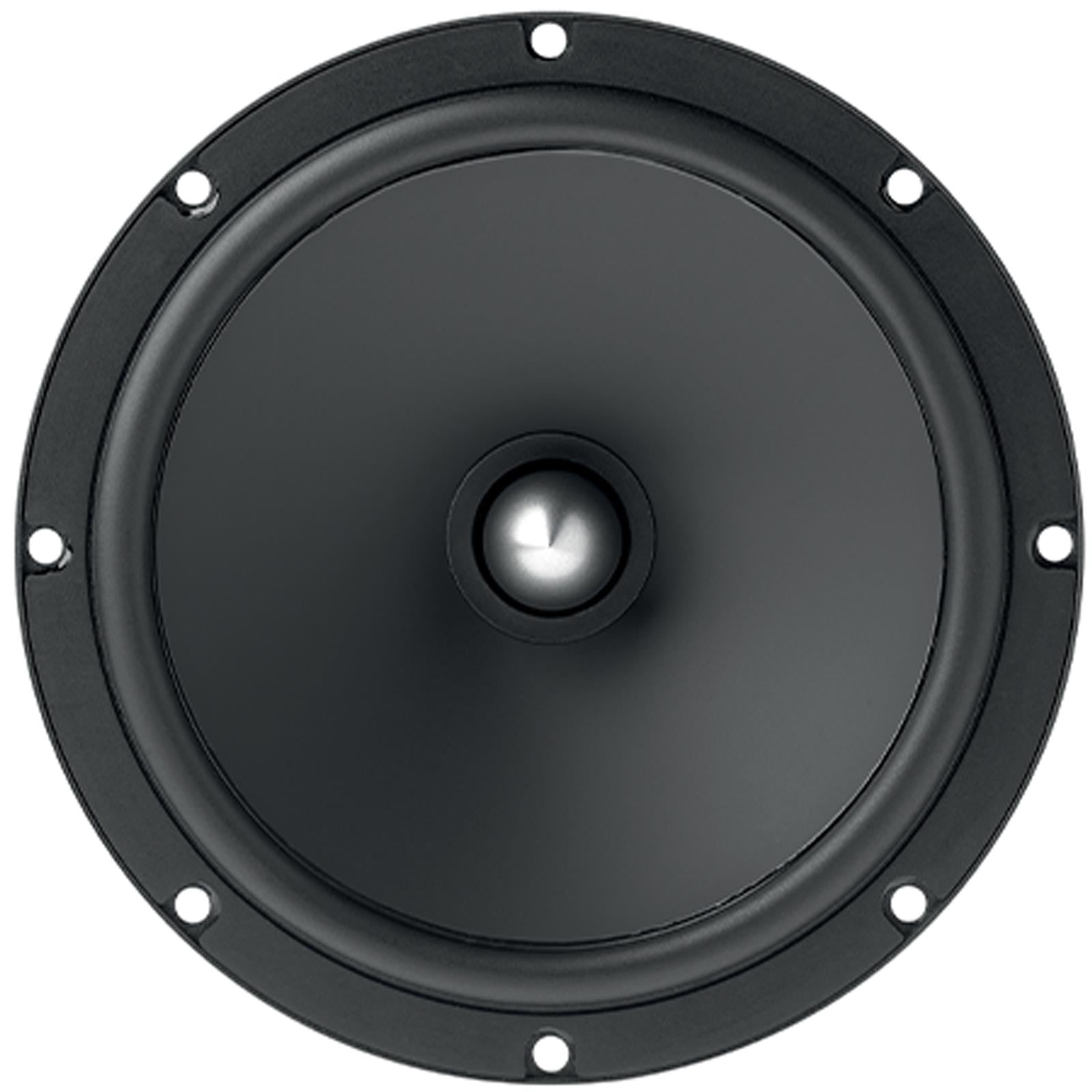 Focal ASE165-S 165mm/16.5cm/6.5" Shallow Mount Slim Fit Car Door Component Speakers (Per Pair Max 220 watts | 110 watts RMS) Each Speaker: Max 110 watts | RMS 55 watts [Woofer/Tweeter/Crossover]