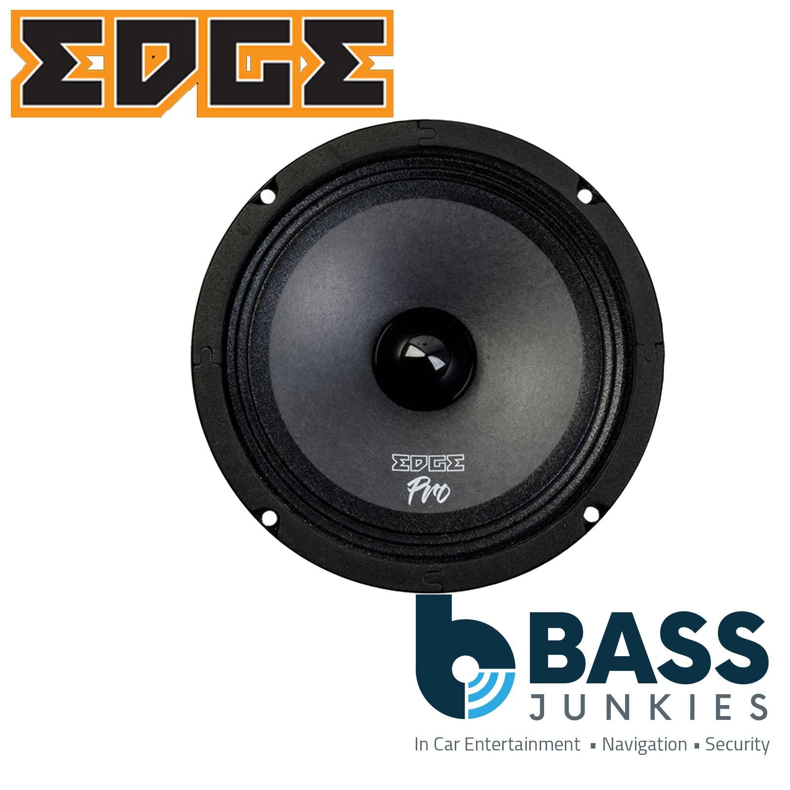 EDGE EDBPRO8-E0 8" PRO DB Series 8 inch 350 watts 98dB Pro Audio Car Midrange Speakers - Pair