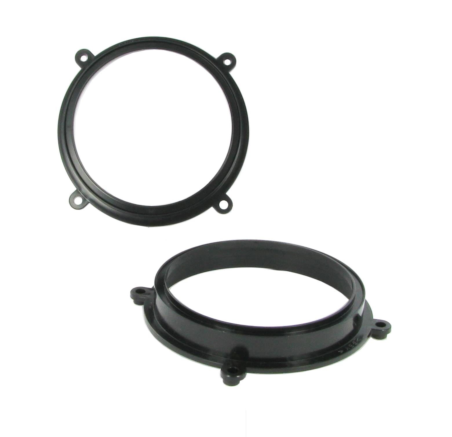 Connects2 CT25FT02 - Fiat Bravo Brava Marea 130mm 5.25" Rear Side Shelf Car Speaker Adapter Brackets