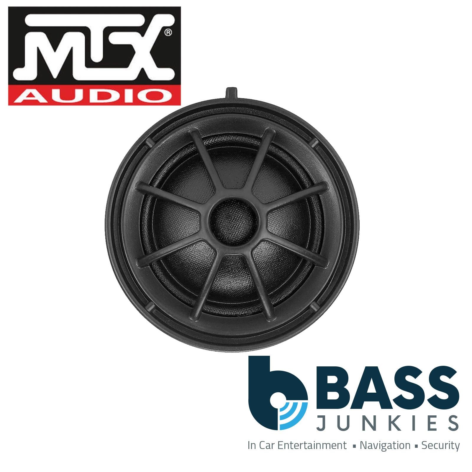 MTX TX6BMWE - BMW & Mini Underseat Subwoofers Car Door Speakers & Tweeters Upgrade Kit