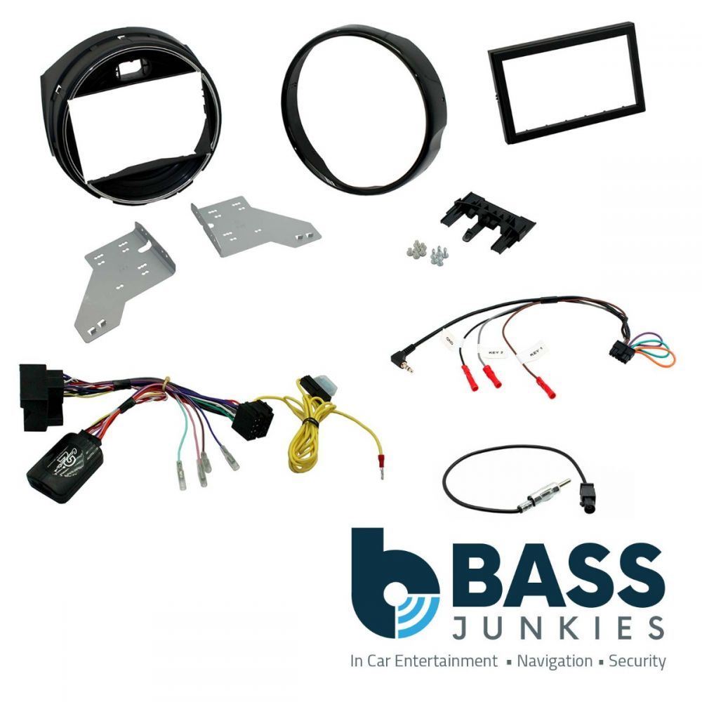 Connects2 CTKBM22 BMW Mini F55 2014 Car Stereo Double Din & Steering Wheel Interface Kit