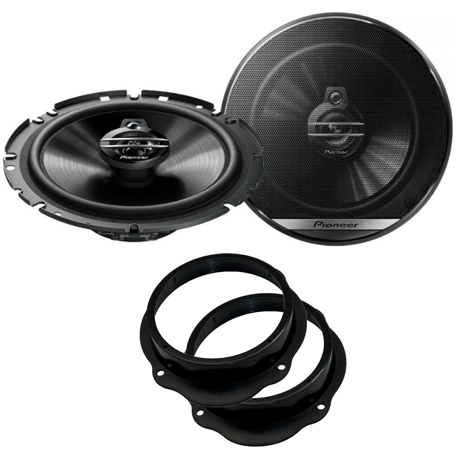 Ford C-Max 2003-2010 Pioneer 600W 17cm 3-Way Front Door Car Speaker Kit