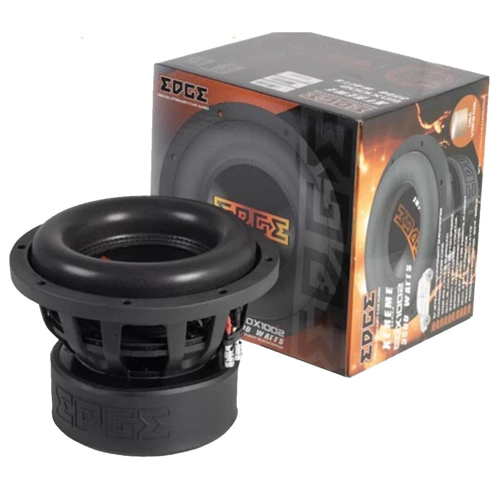 Edge EDX10D2-E3 - 10" 25cm 3500 Watts Dual 2 Ohms SPL Car Sub Subwoofer