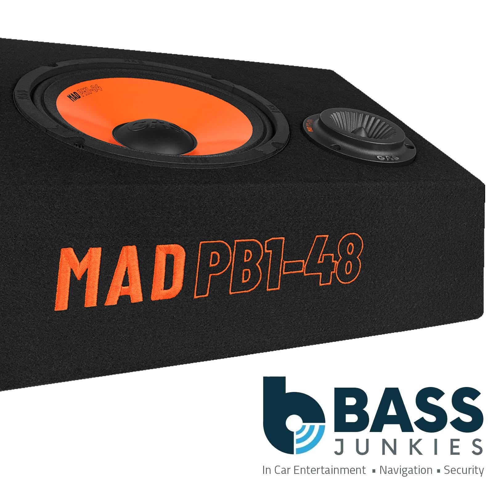 Gas MAD PB1-48 - 760 Watts 4 x 8" 20cm Speaker & Tweeter Ported Box Enclosure