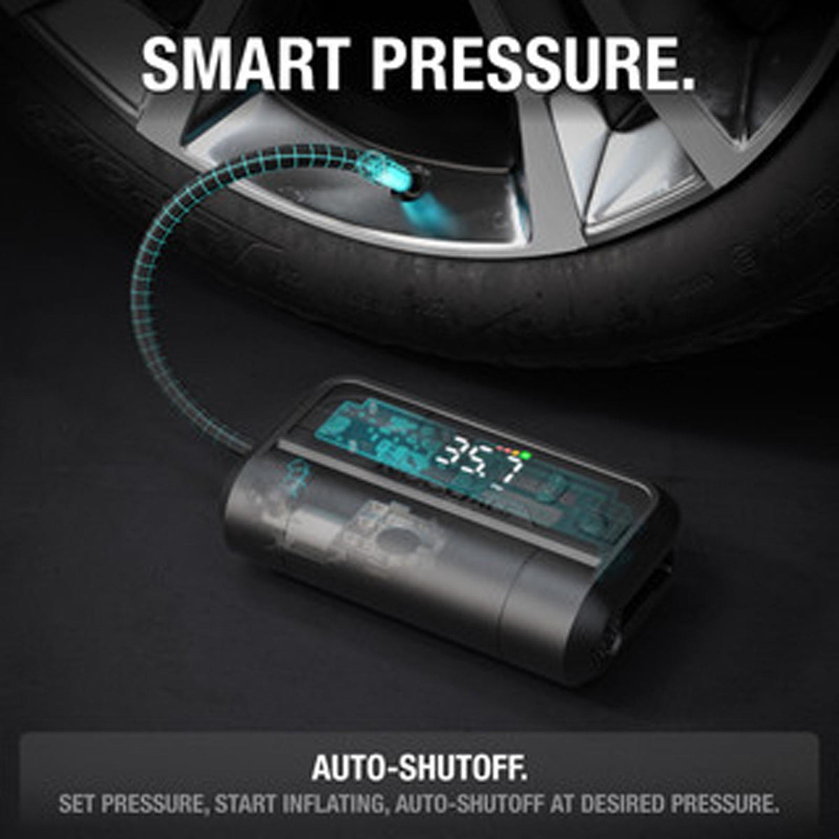 NOCO AL5 Cordless Tyre Inflator Air Compressor 130 PSI USB-C Rechargeable