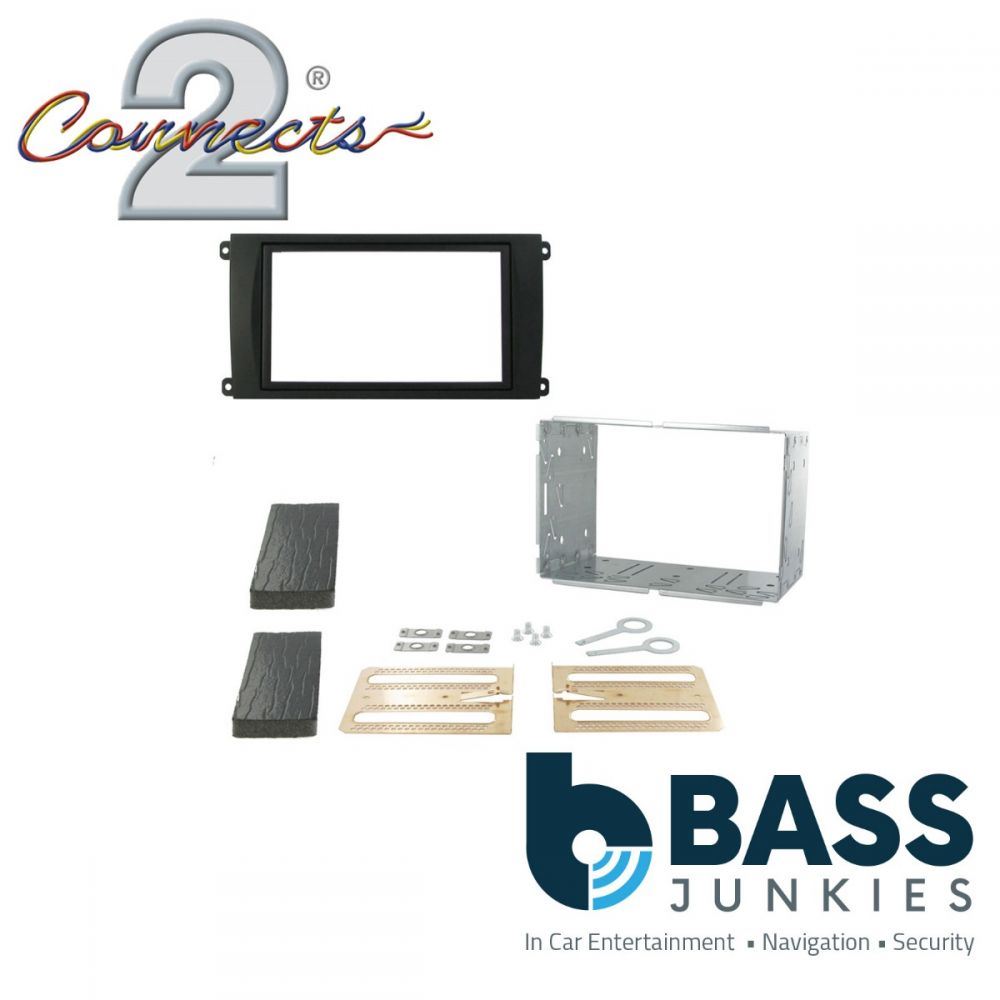 Connects2 CT23PO01 Porsche Cayenne 2002-2010 Car Stereo Double Din Fascia Panel