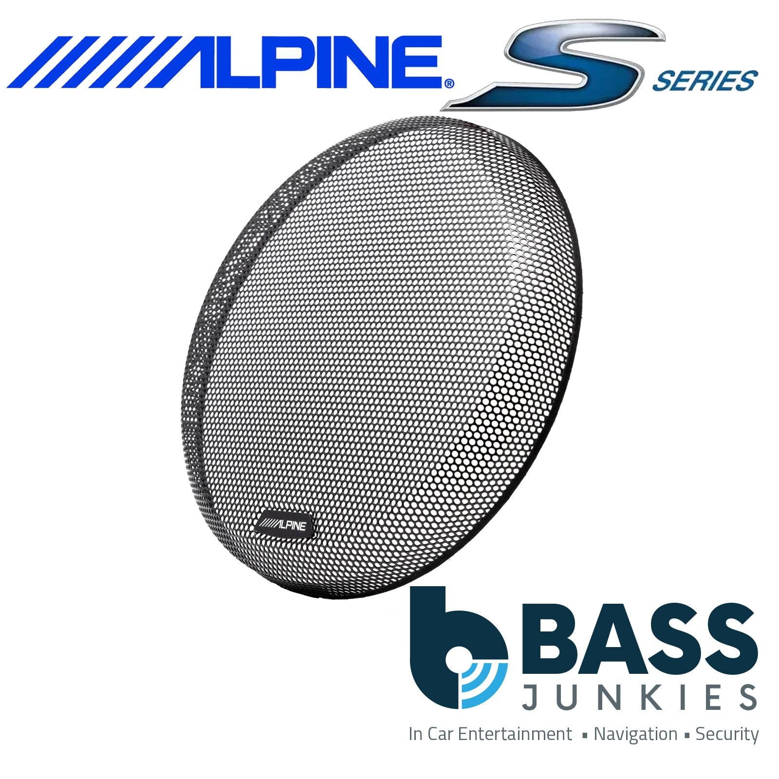 Alpine KTE-10G3 - R2-W10D4/D2 S2-W10D2/D4 10" 25cm Subwoofer Metal Grille