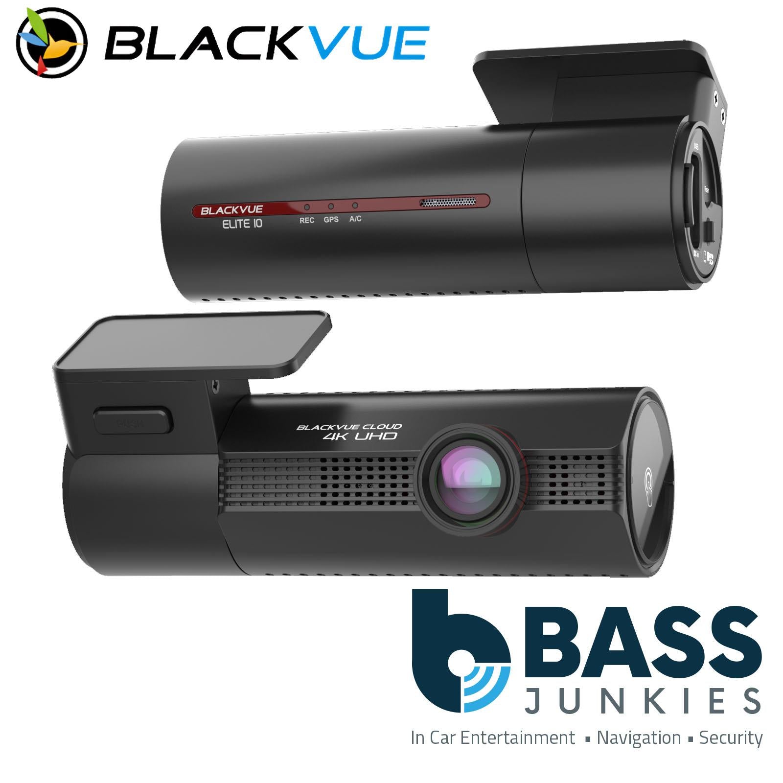 BlackVue Elite 10 - 1 Channel Black 64GB 4K HDR Wifi GPS Front Car Dash Camera