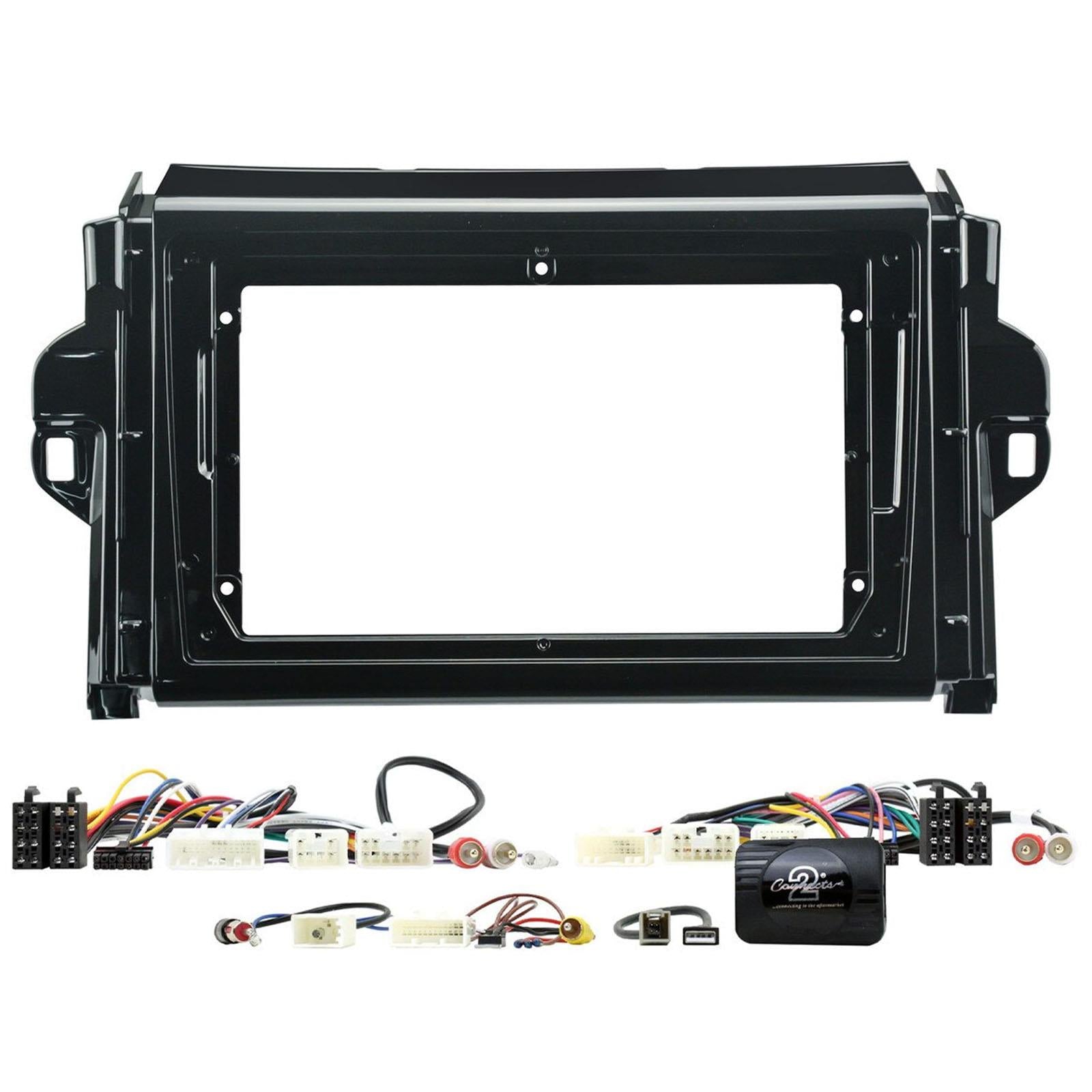 9" Android Car Radio Fascia Panel & Interface for Toyota Fortuner 2015 - 2019