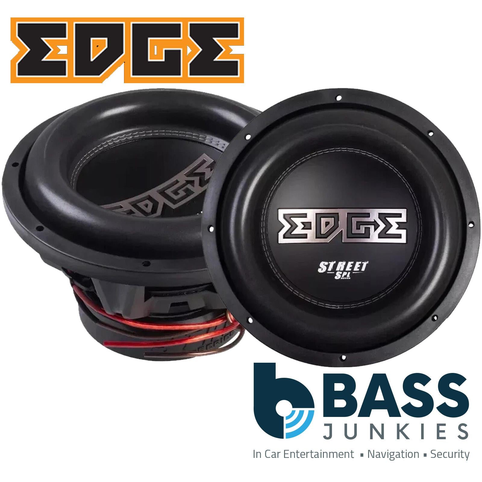 EDGE EDP122SPL-E3 - 12" 30cm 3000 Watts Dual 2 Ohm SPL Car Bass Subwoofer