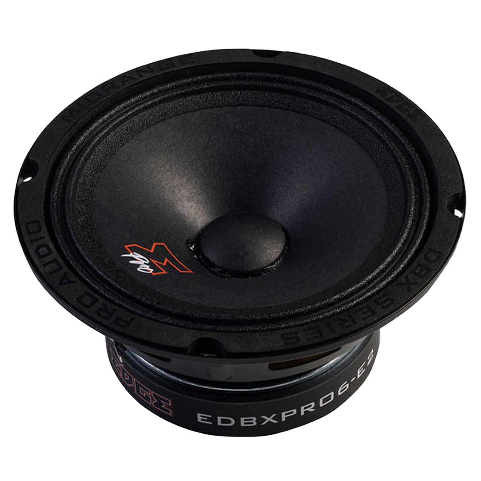Edge EDBXPRO6-E2 - 6.5" 700 Watts 2-Way Coaxial Front Rear Car Door Speakers