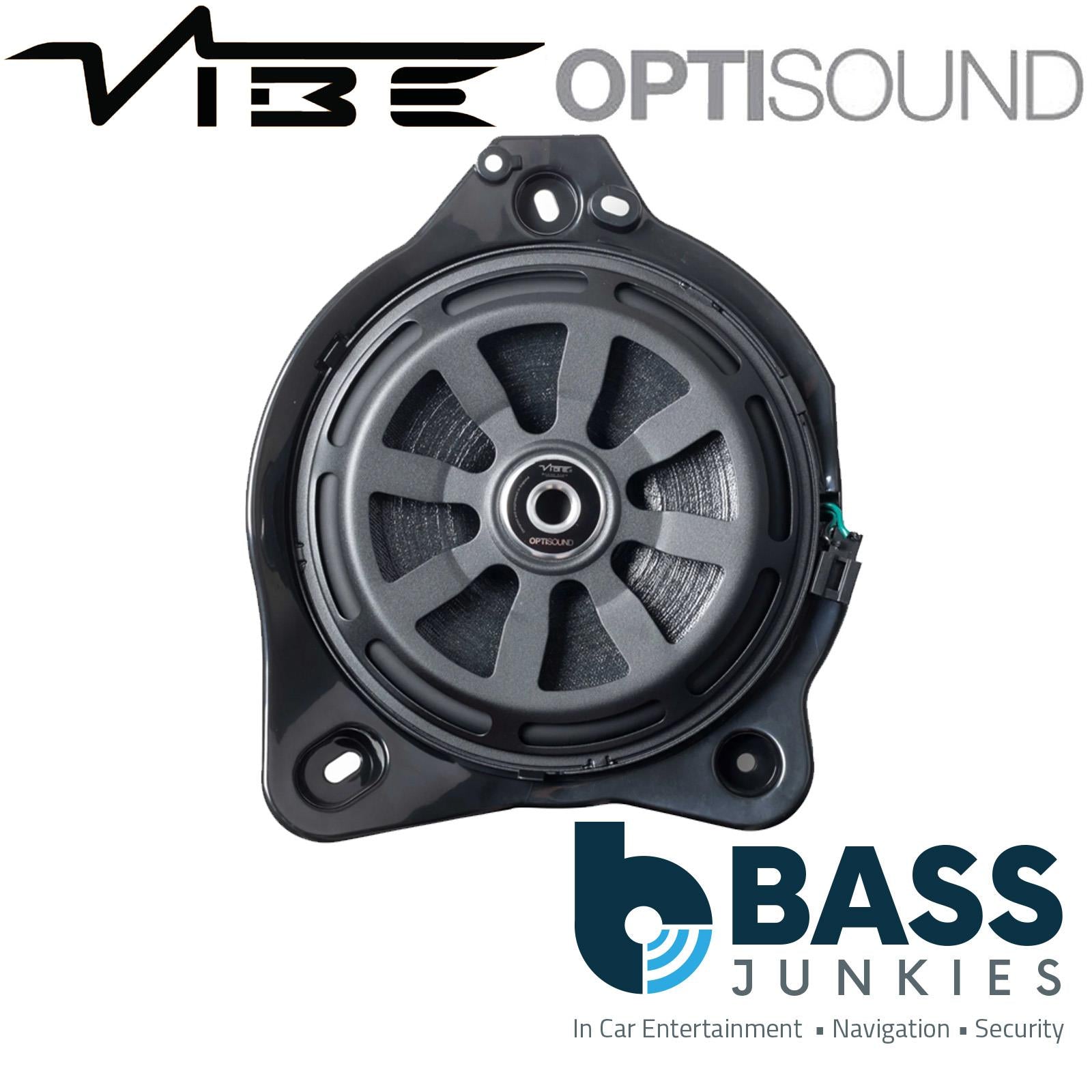Vibe OPTISOUNDMERC8WR-V2 Mercedes C E S Class GLC 300 Watts Footwell Subwoofers