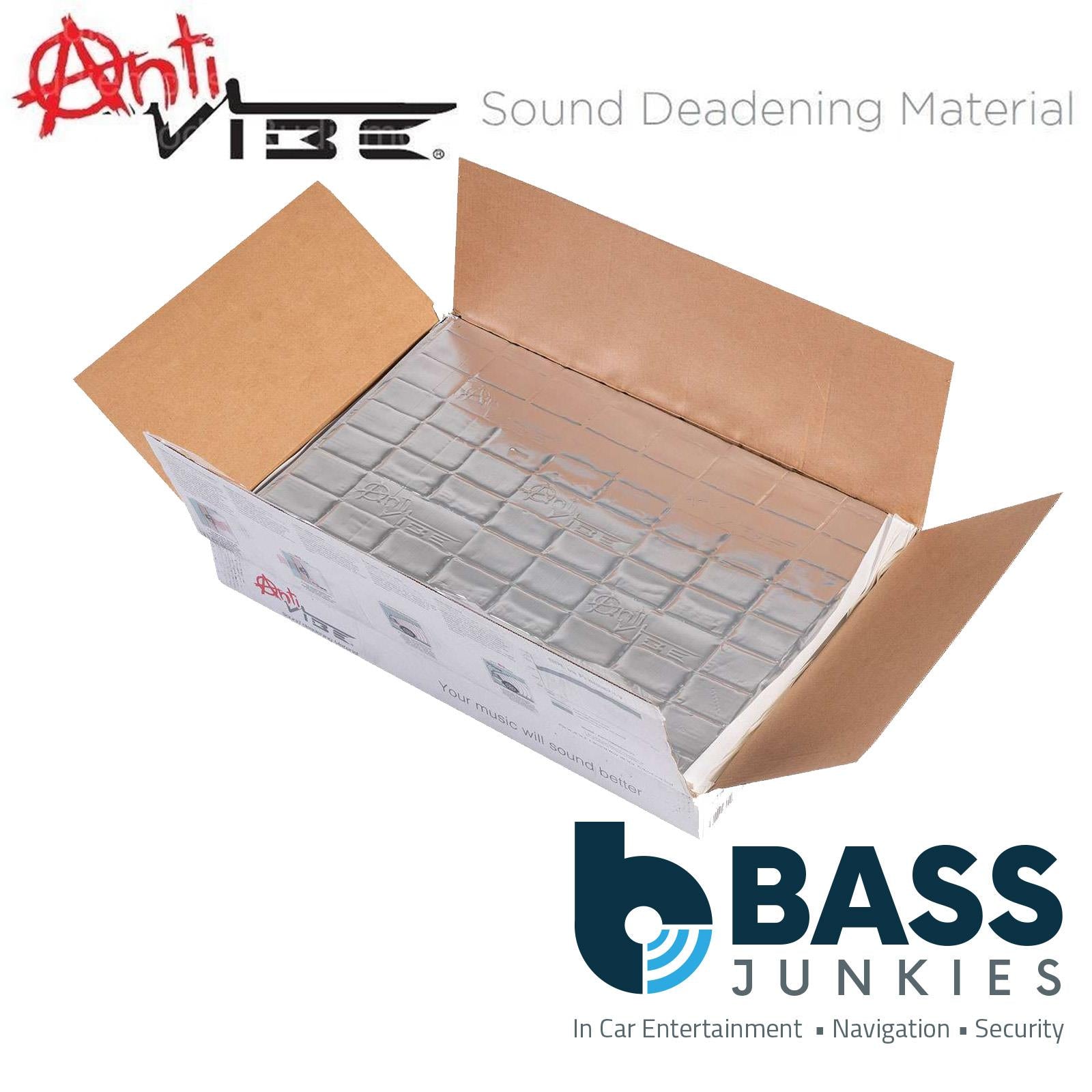 Vibe ANTIVIBESDBP-V6 -35 Sheets 375mmx265mm 2.5mm Sound Deadening Mat