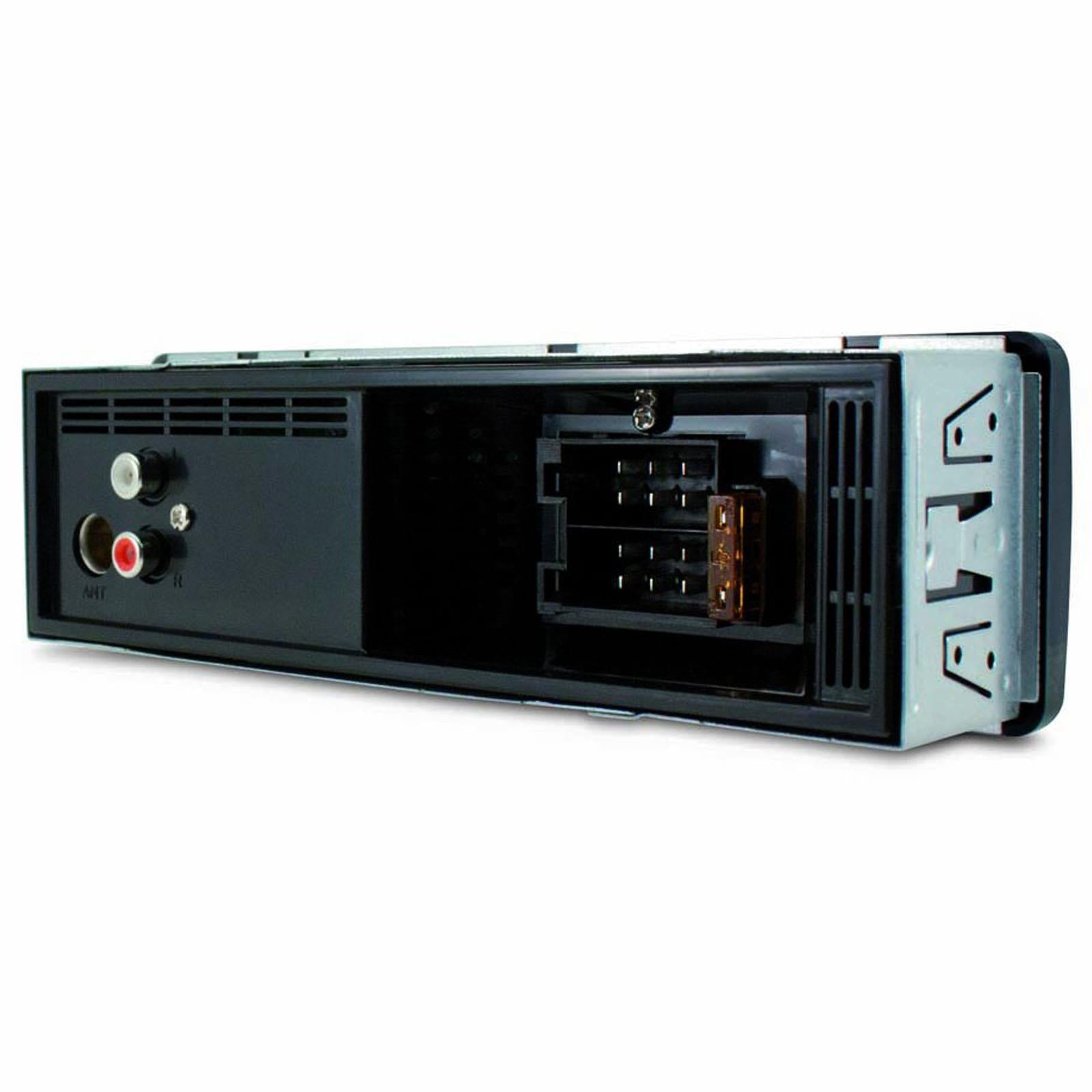 Caliber FM Bluetooth Car Stereo with USB, SD, AUX, Remote Control & RCA Output