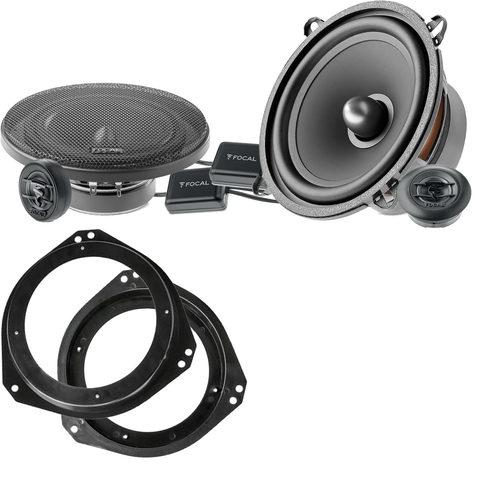 Focal Auditor ASE130 130mm/13cm/5.25"Car Component Speakers (Pair Max 200 watts) Fits Vauxhall Corsa 1993-06 | Tigra 94-00 | Vivaro 01-14