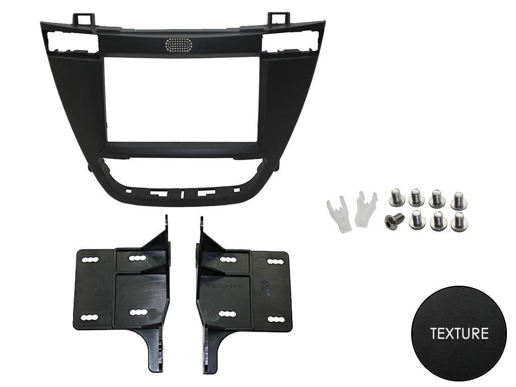 Grundig 6.8" Apple Android Double Din Stereo Fitting Kit + Steering Wheel Stalk Controls to fit Vauxhall Insignia 2008-13