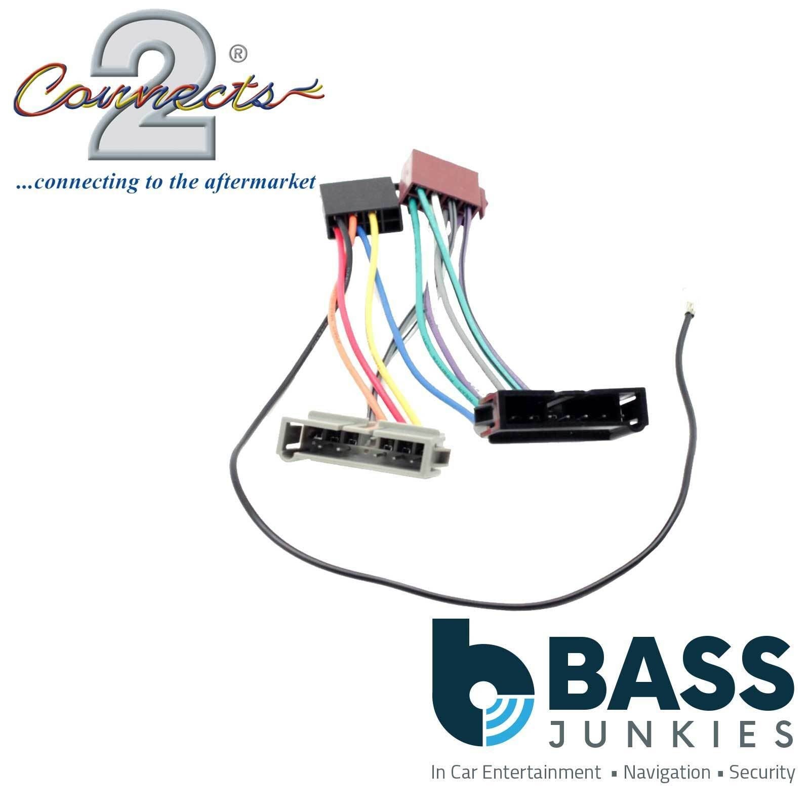 Connects2 CT20JP01 - Jeep Varied ( OLD 14 pin Connector ) Car Stereo ISO Wiring Harness Adaptor Lead