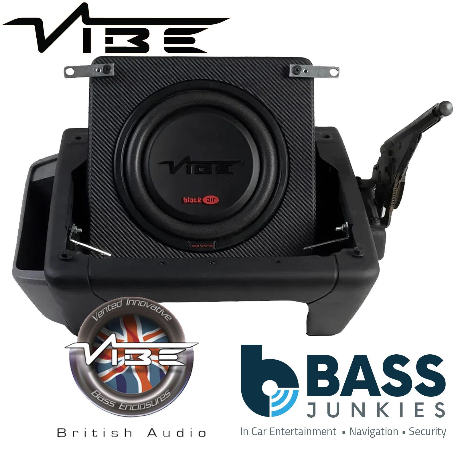 Vibe BASB10-V4 - 10" 900 Watts Car Sub Bass Box & Powerbox Amplifier Upgrade Kit