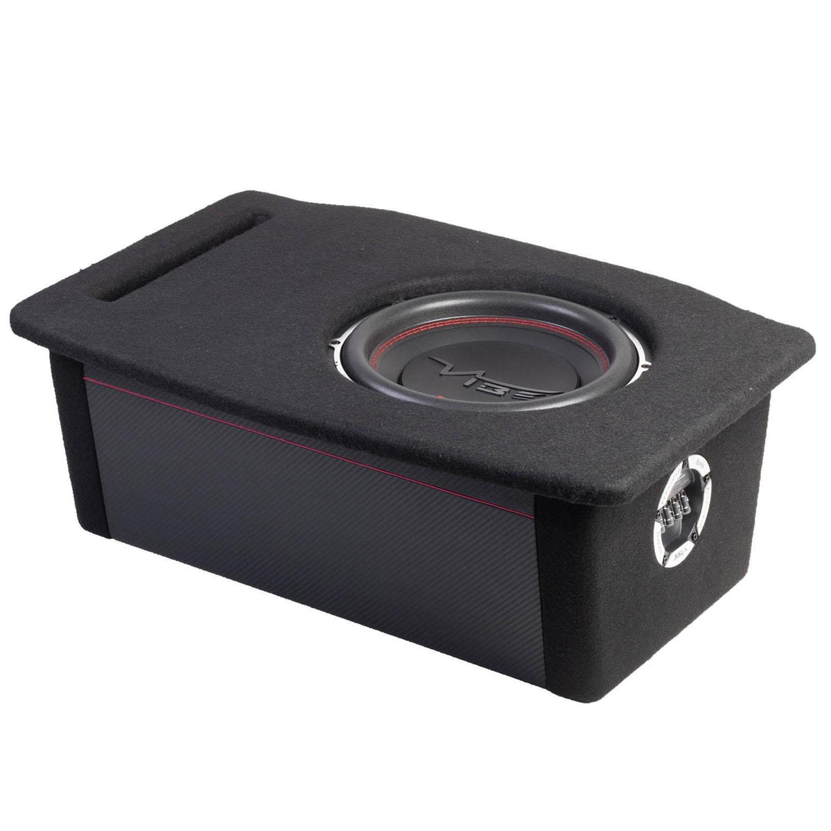 VIBE SLICKV12.M3-V5 12 Inch 1-Way 1500W Subwoofer Amp Kit for Tesla Model 3
