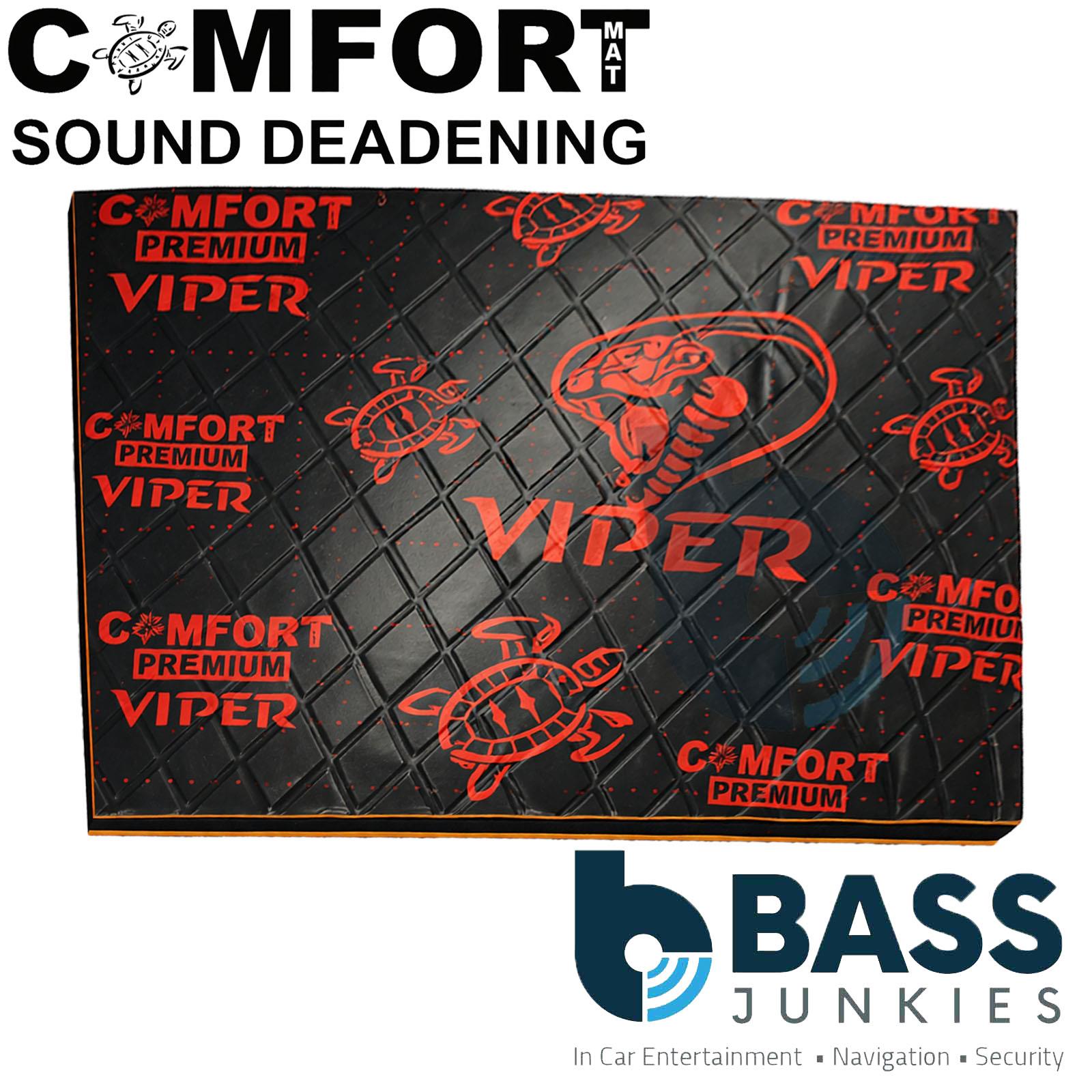 Comfort VIPER - 10 Sheets 3mm 500x700mm Sound Deadening Mat Kit