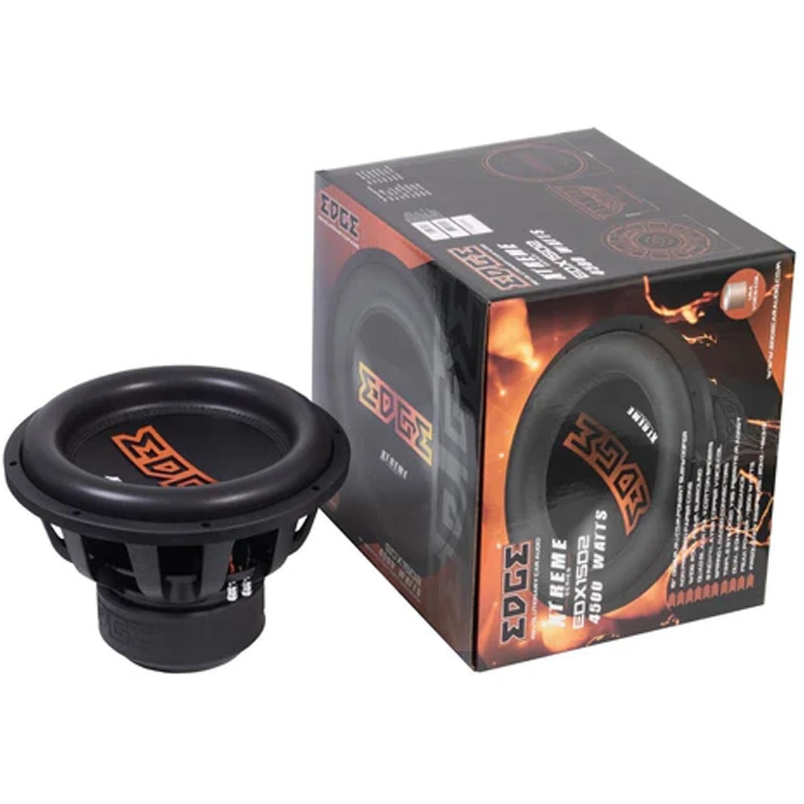 Edge EDX15D2-E3 - Xtreme Series 15" 4500 Watts Dual 2Ohm Sub Subwoofer