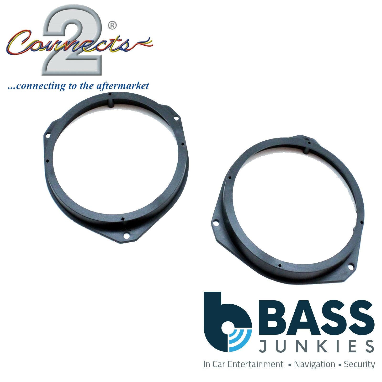 CT25AR03 Alfa Romeo Giulietta 10-14 165MM 6.5" Car Front Speaker Fitting Adaptor