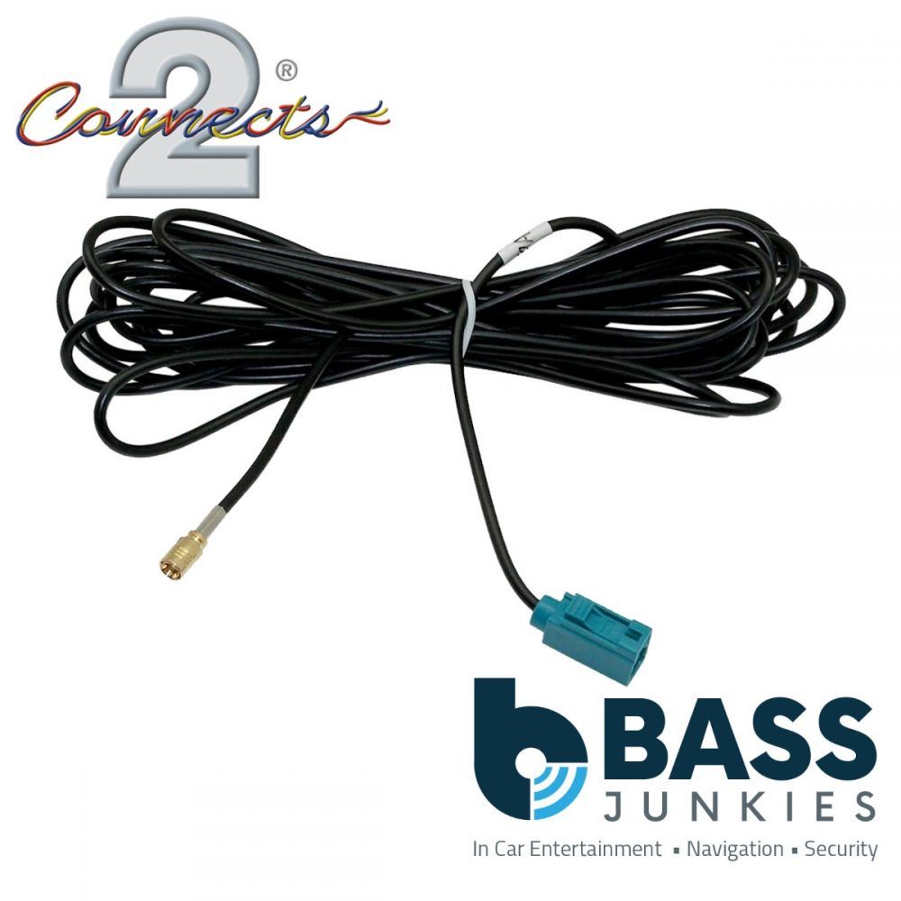 Connects CT27AA155 - Fakra Female-Female SMB 5M Car Stereo Antenna Adapter