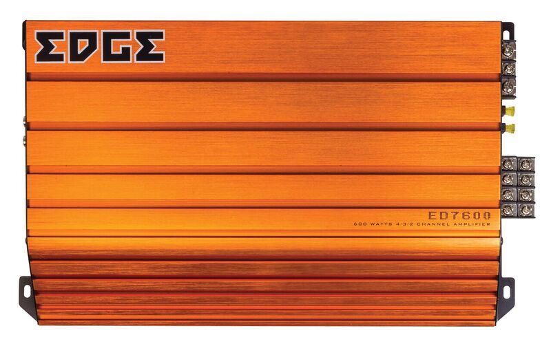 EDGE ED7600-E2 - 600Watts 4 Channel Class A/B Car Van Amp Amplifier