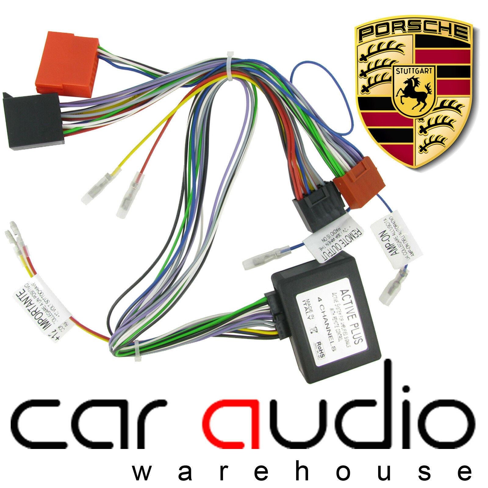 Connects2 CT53-PO01 PORSCHE Car Stereo Amplified Active Speaker Adaptor