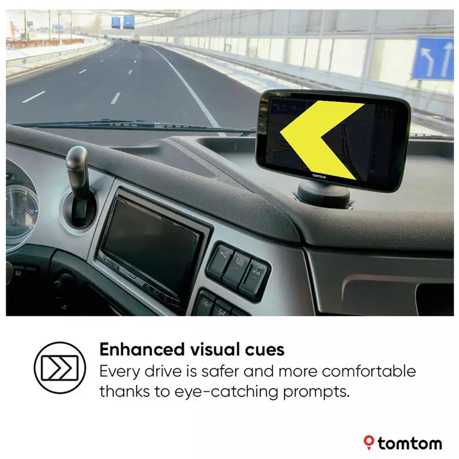 TomTom GO Expert Plus 6" HGV Truck GPS Sat Nav Portable Navigation Europe WiFi